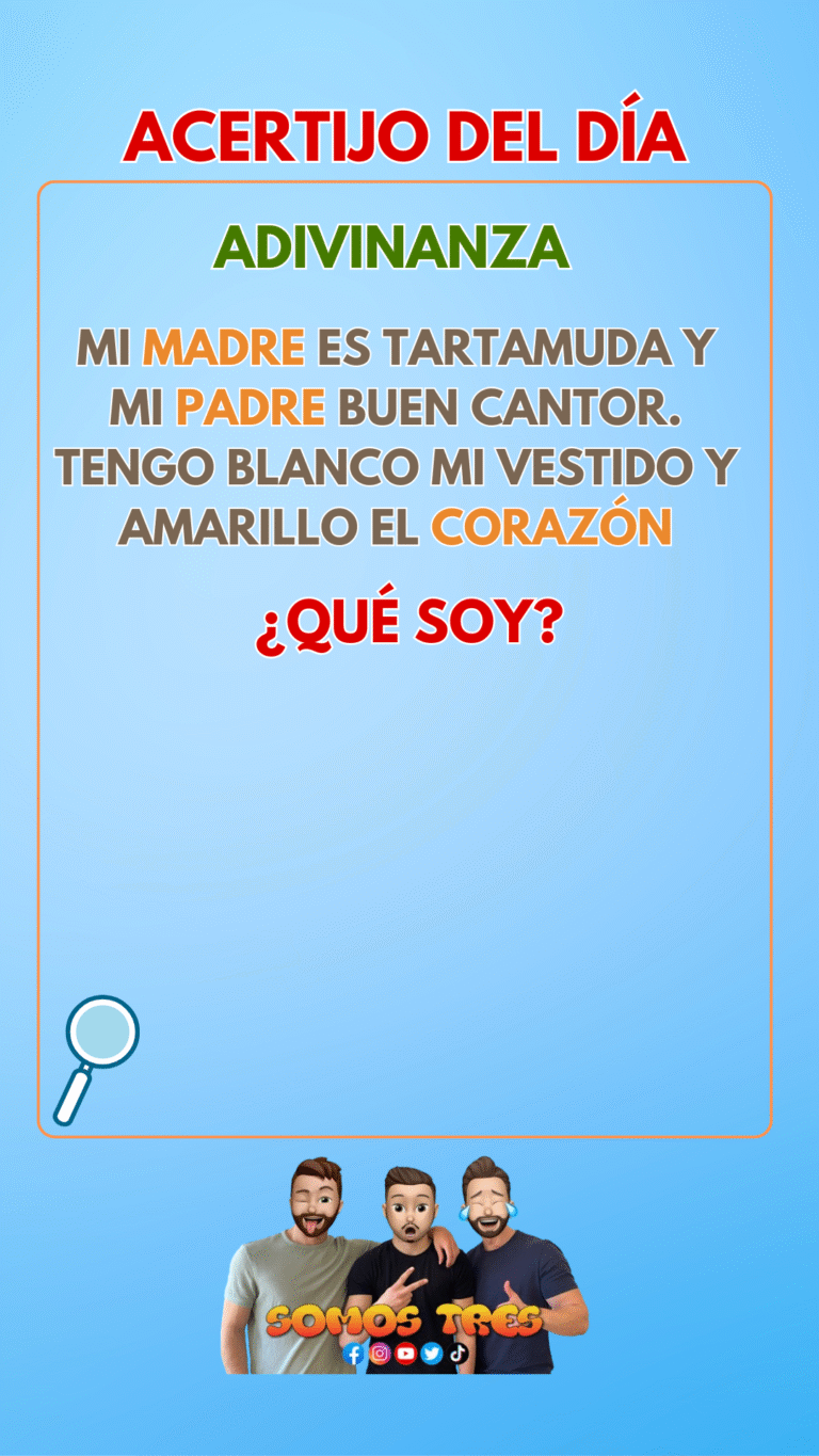ACERTIJO DEL DIA