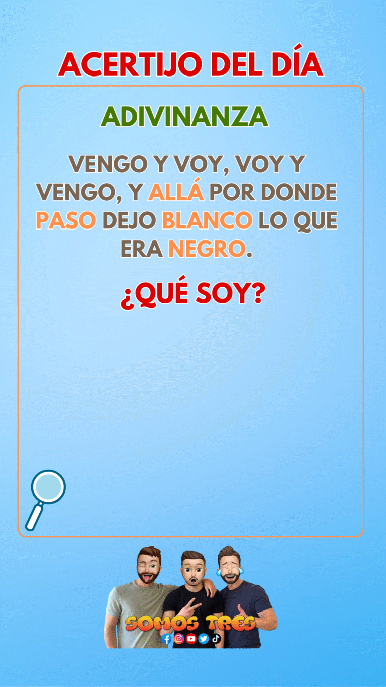 ACERTIJO DEL DIA