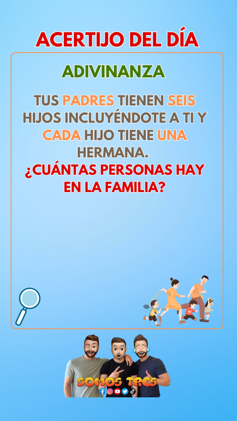 ACERTIJO DEL DIA