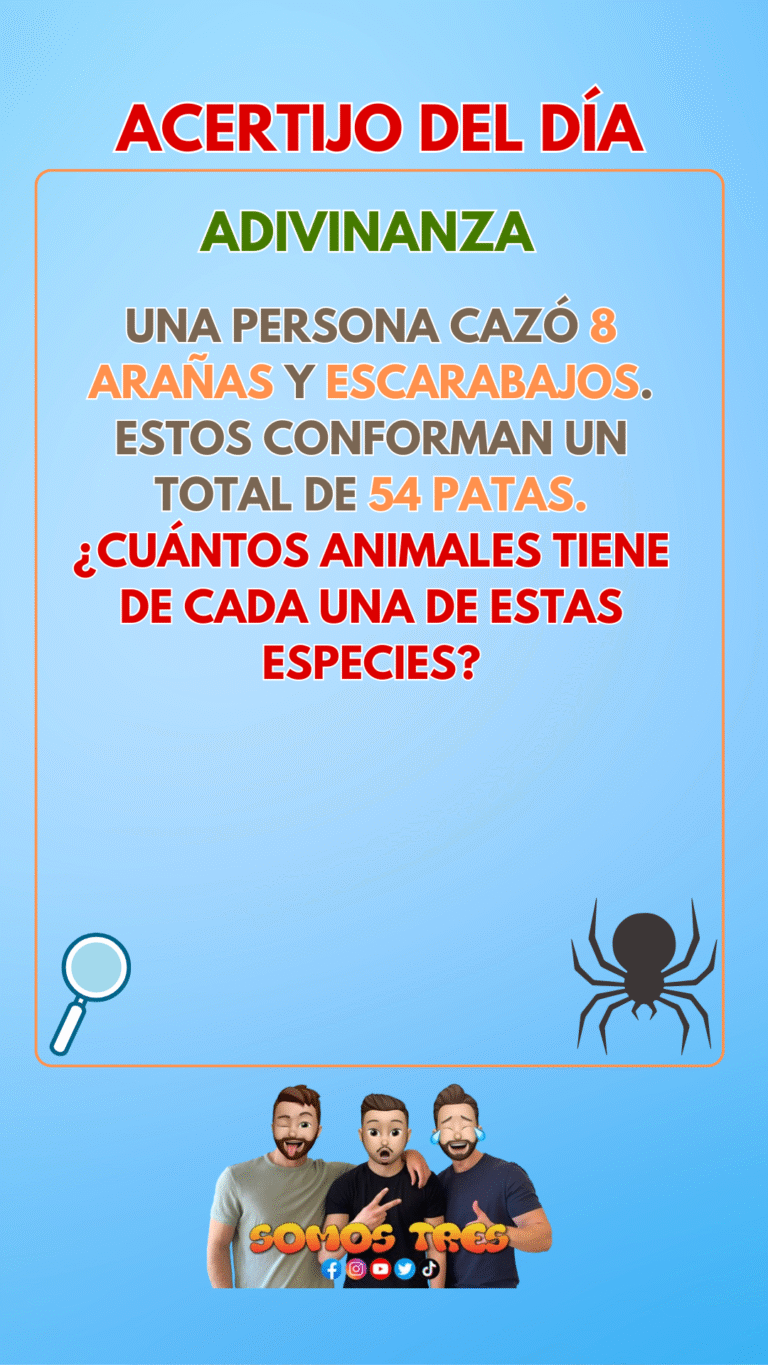 ACERTIJO DEL DIA