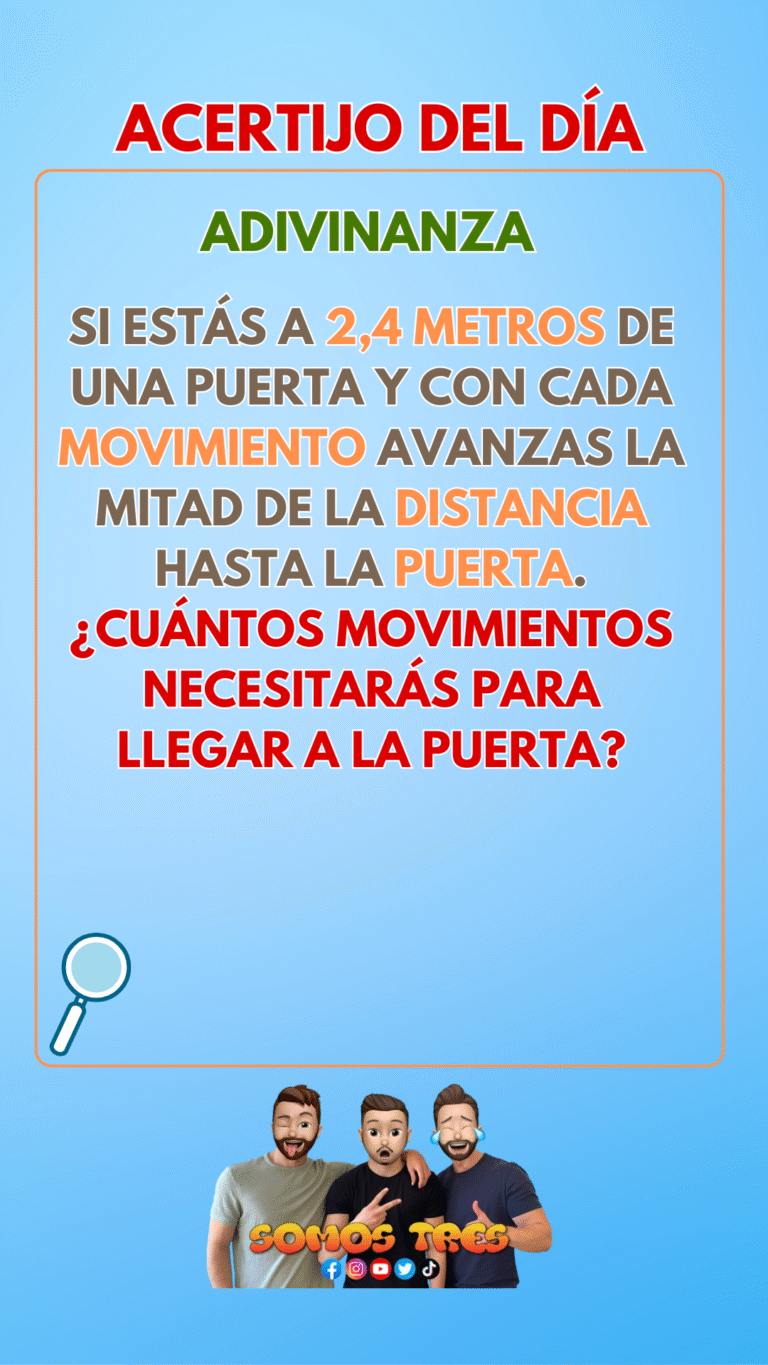 ACERTIJO DEL DIA
