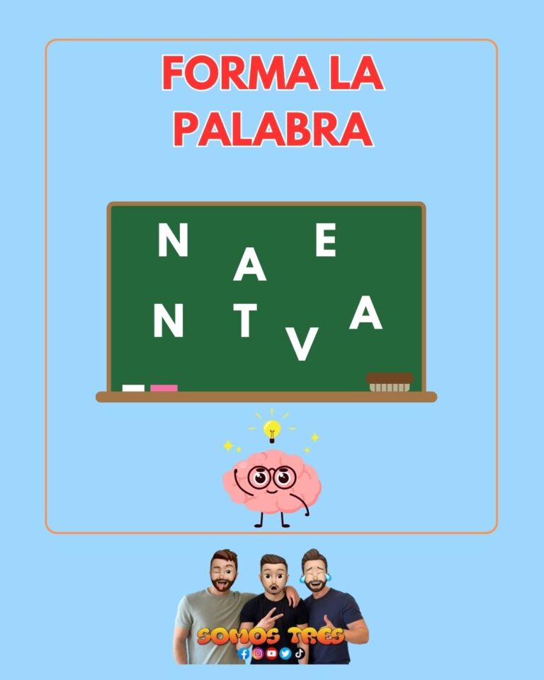 Forma la palabra