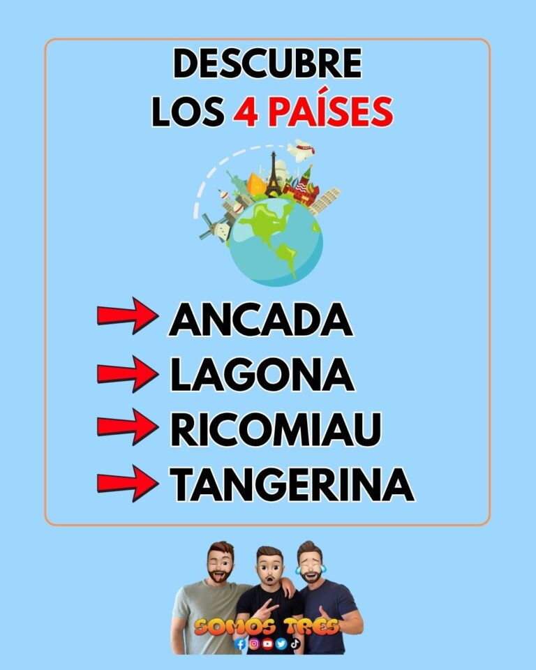 Descubre los 4 países